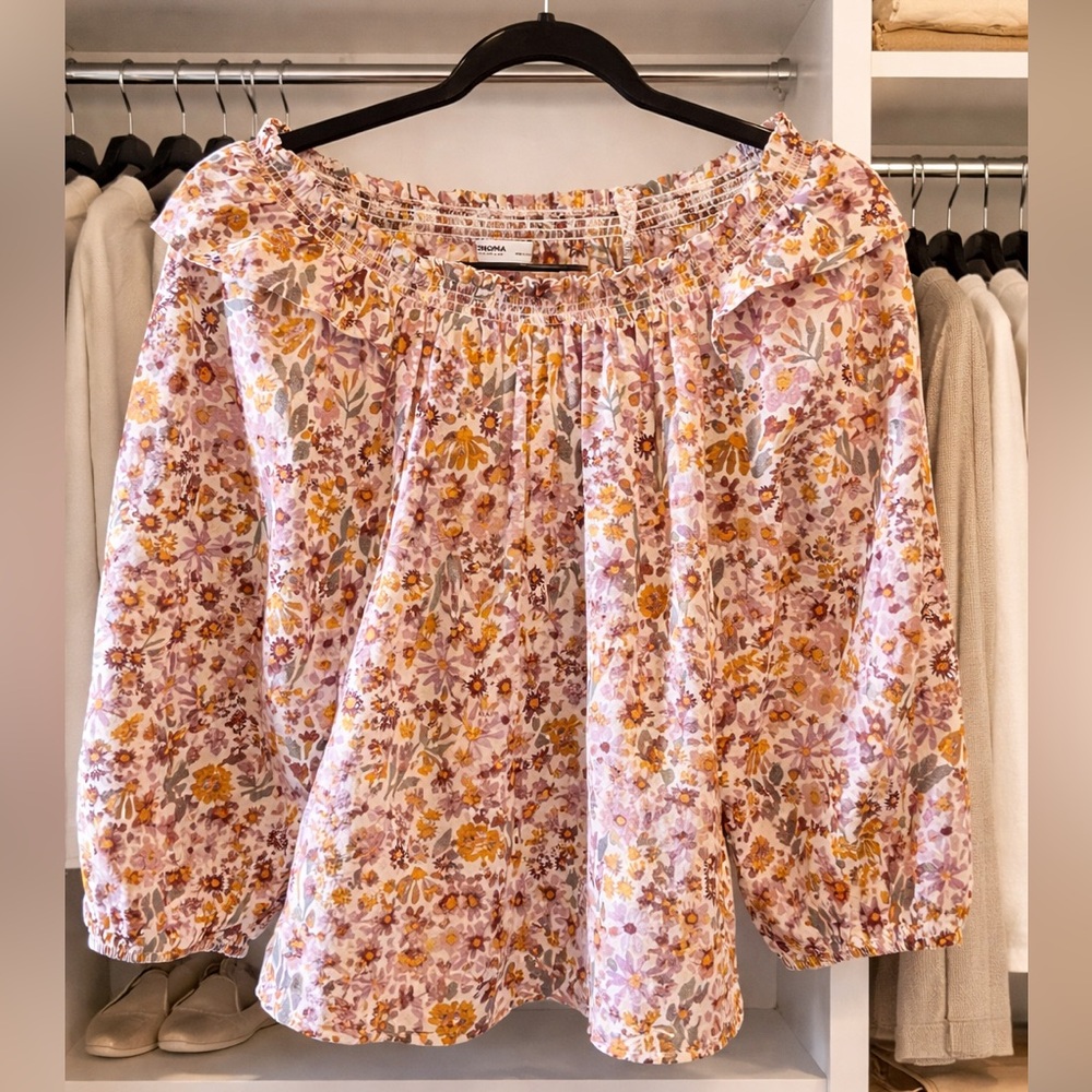 Sonoma Multicolor Floral Blouse